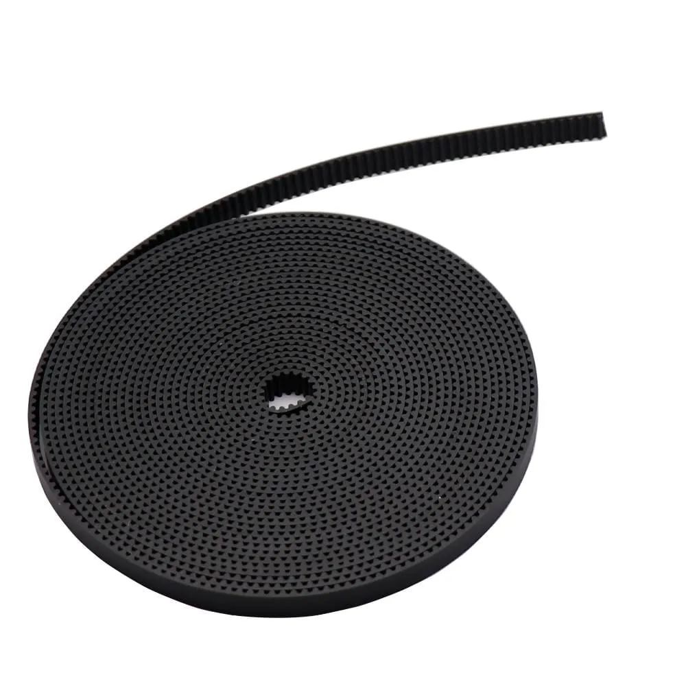 1m/2m/5m/10m/lot GT2-6mm open timing belt width 6mm  GT2 belt Rubber Aramid Fiber cut to length for 3D printer wholesale