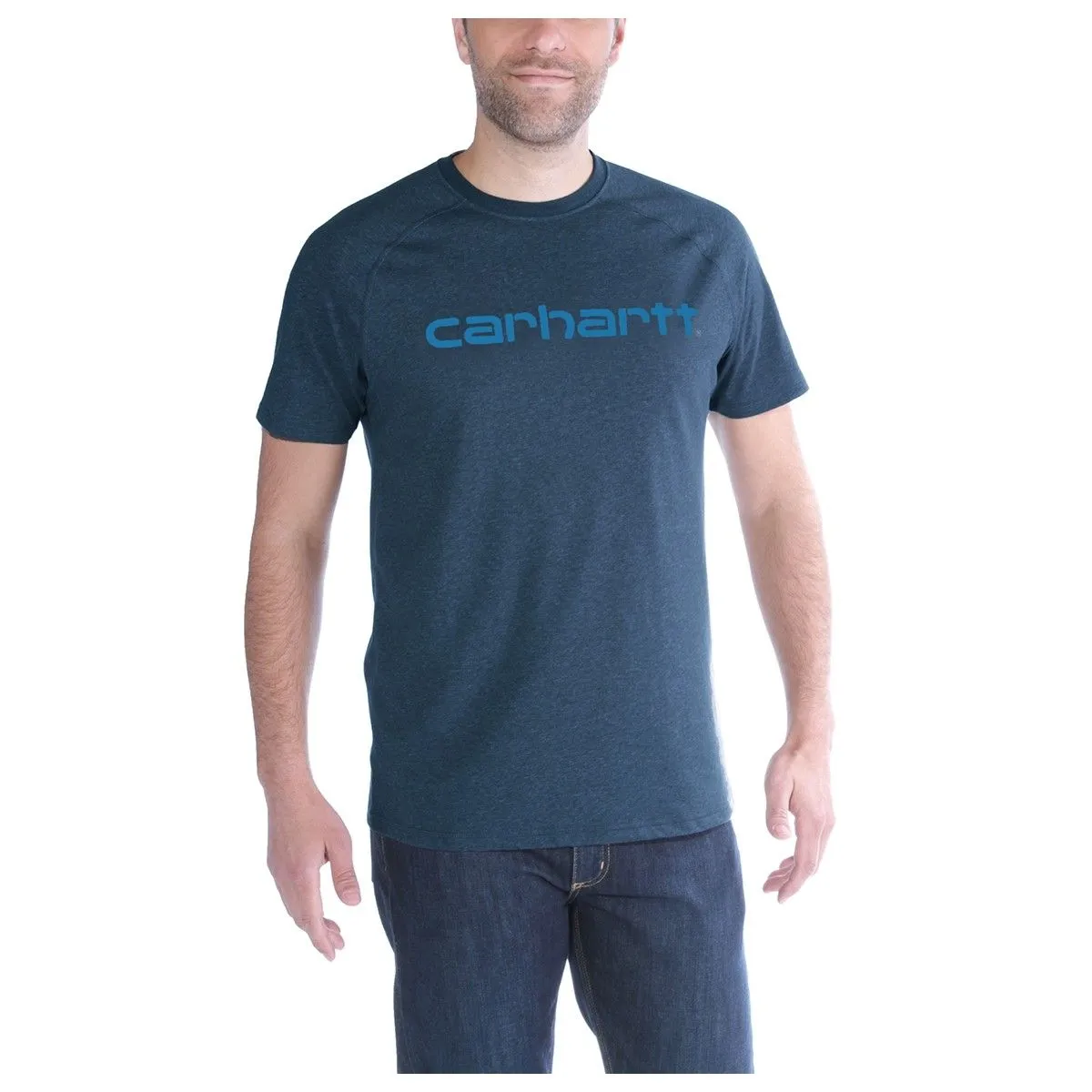 Carhartt&#x20;102549&#x20;Force&#xAE;&#x20;Cotton&#x20;Delmont&#x20;Graphic&#x20;s&#x2F;s&#x20;T-Shirt&#x20;-&#x20;Black