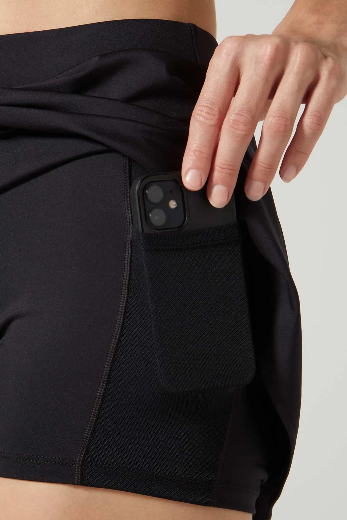 Casey Skort Jet Black