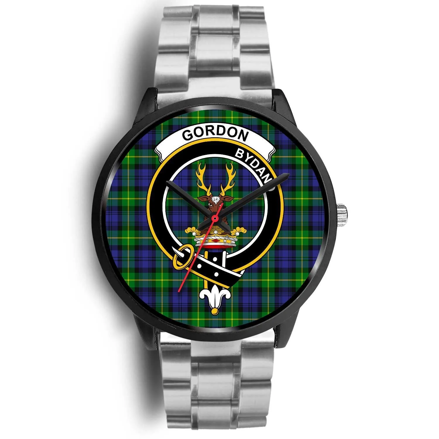 Gordon Modern Clan Badge Tartan Black Watch