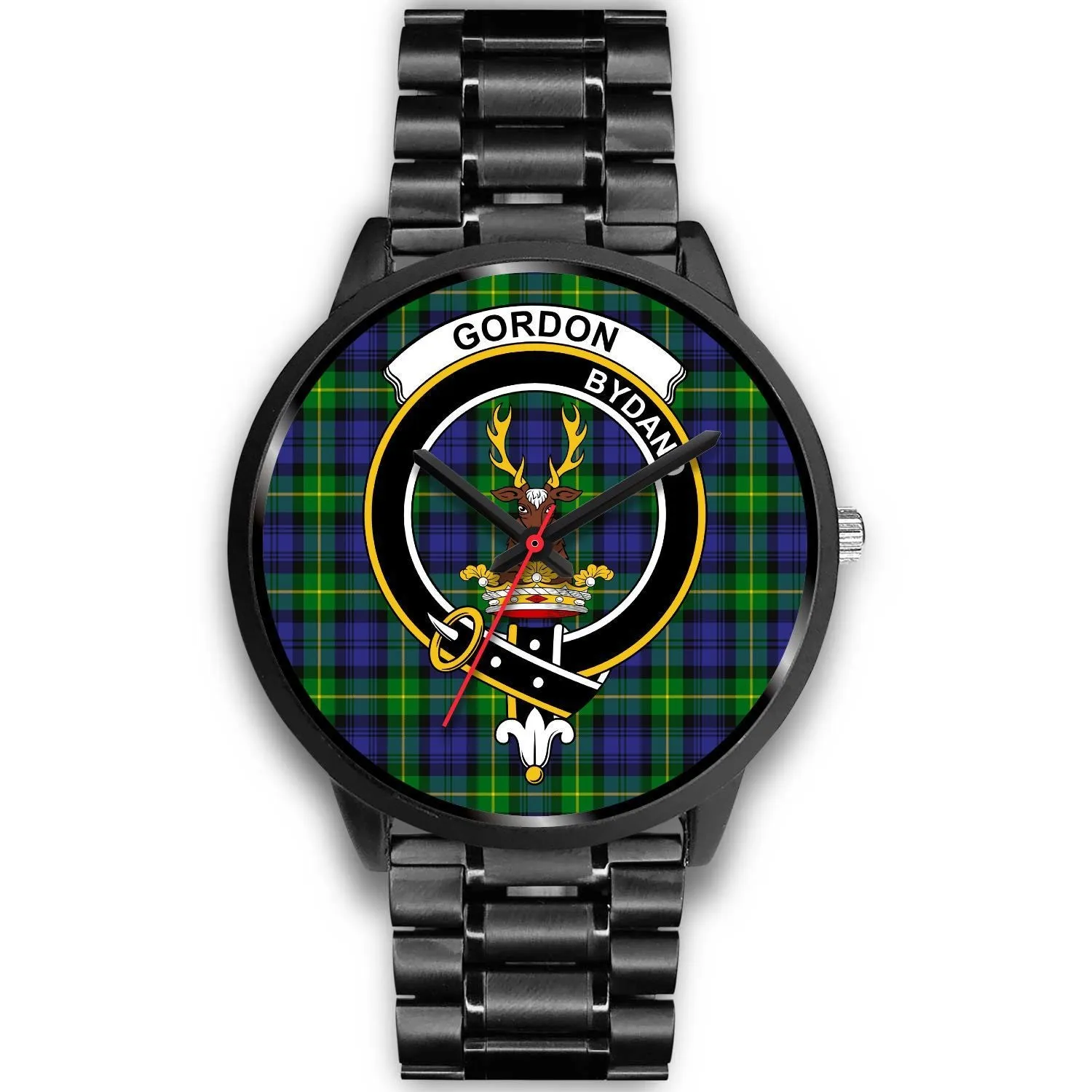Gordon Modern Clan Badge Tartan Black Watch