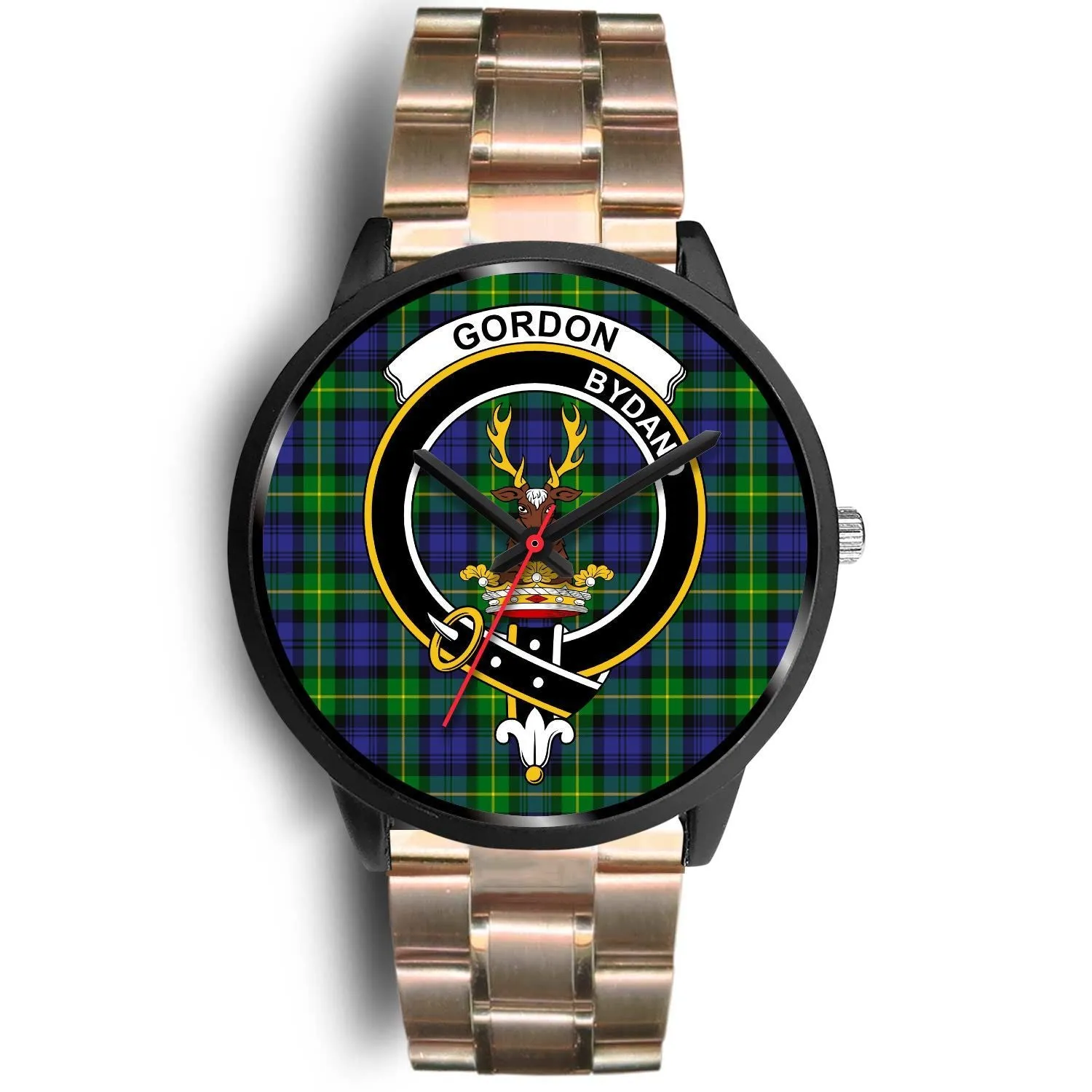Gordon Modern Clan Badge Tartan Black Watch