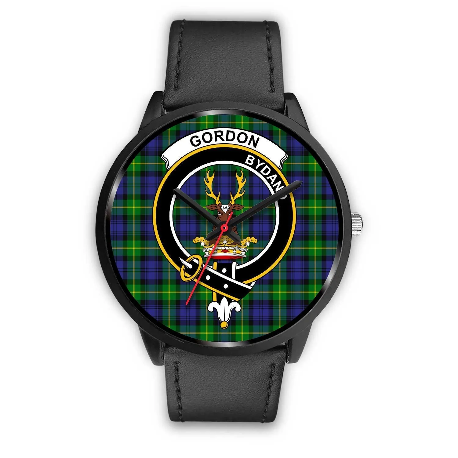 Gordon Modern Clan Badge Tartan Black Watch