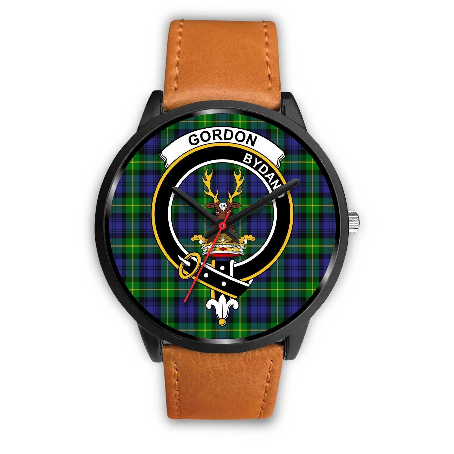 Gordon Modern Clan Badge Tartan Black Watch