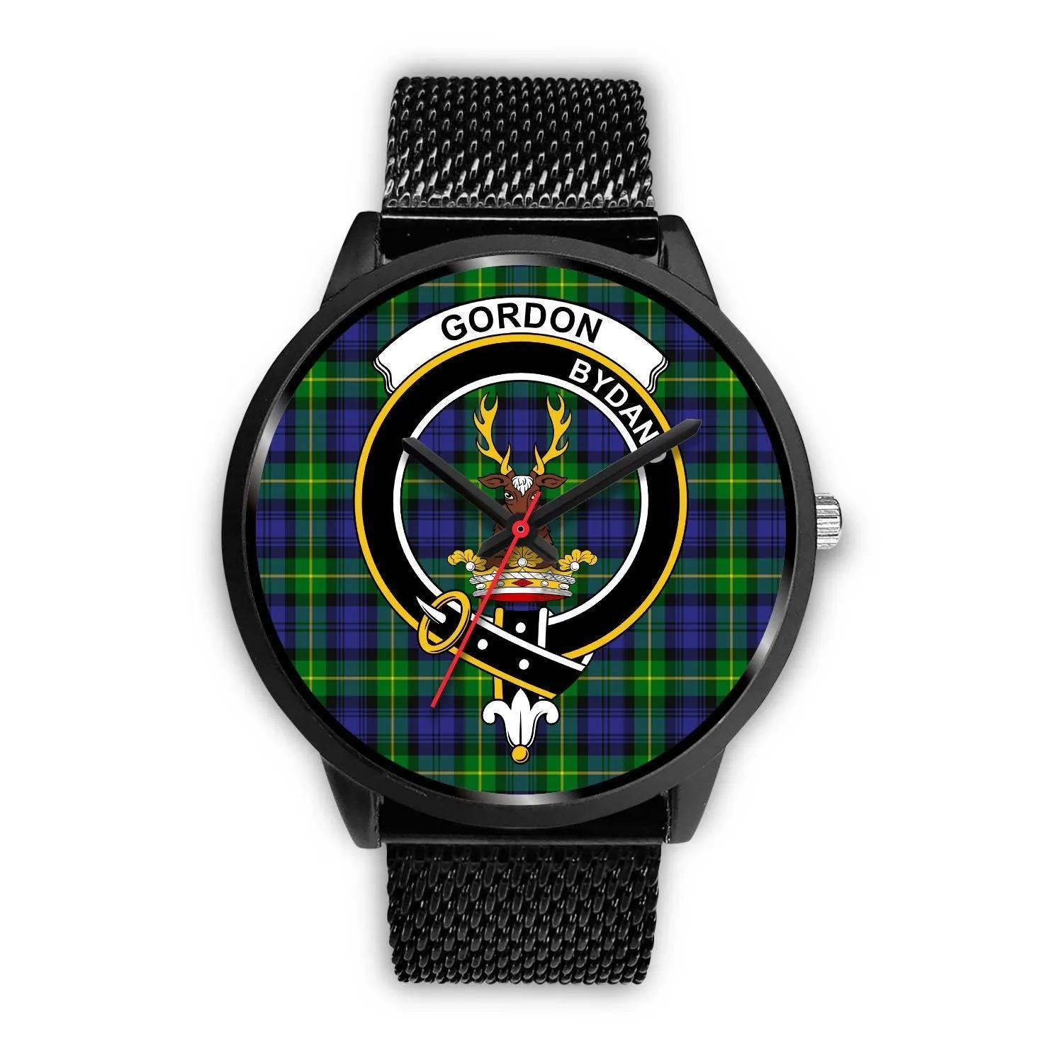 Gordon Modern Clan Badge Tartan Black Watch