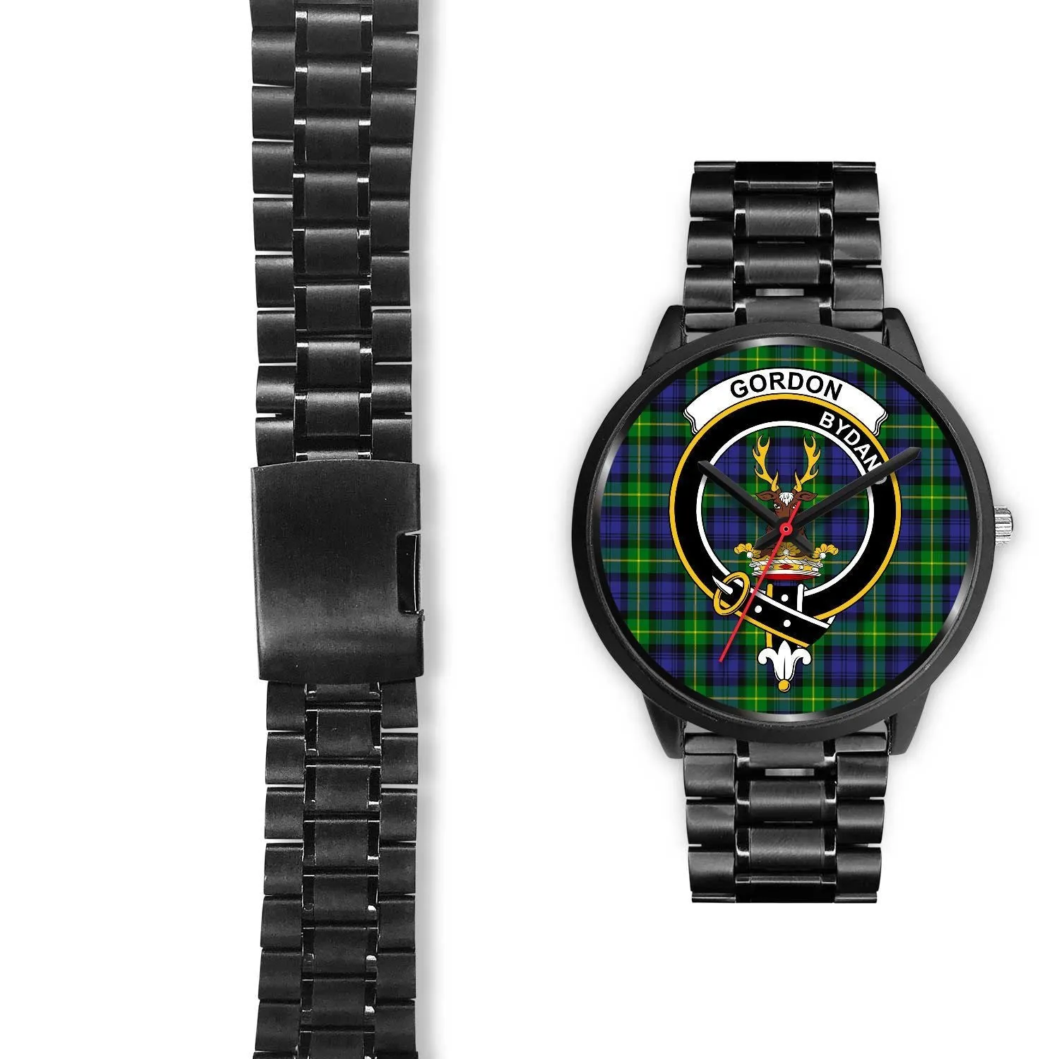Gordon Modern Clan Badge Tartan Black Watch