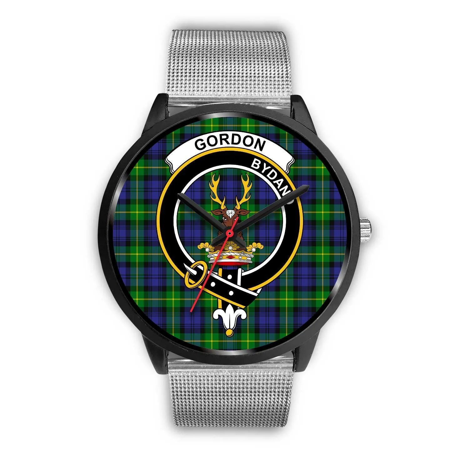 Gordon Modern Clan Badge Tartan Black Watch