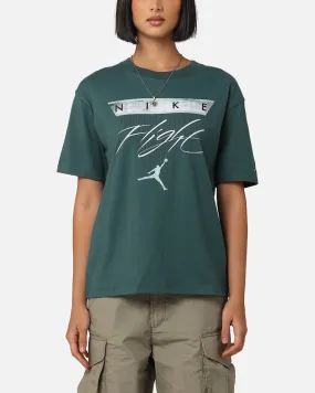 Jordan Women's Jordan Flight Heritage Graphic T-Shirt Oxidized Green