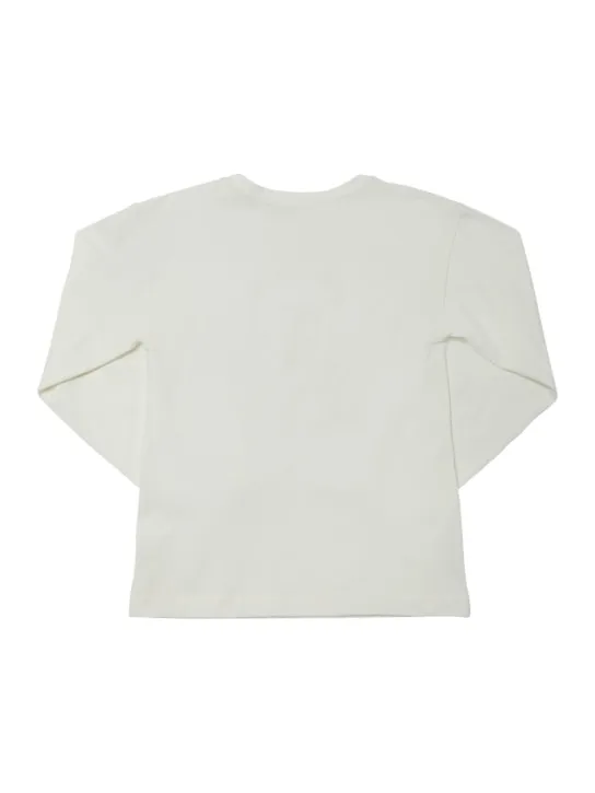 Moschino   Cotton long sleeve t-shirt &amp; leggings 