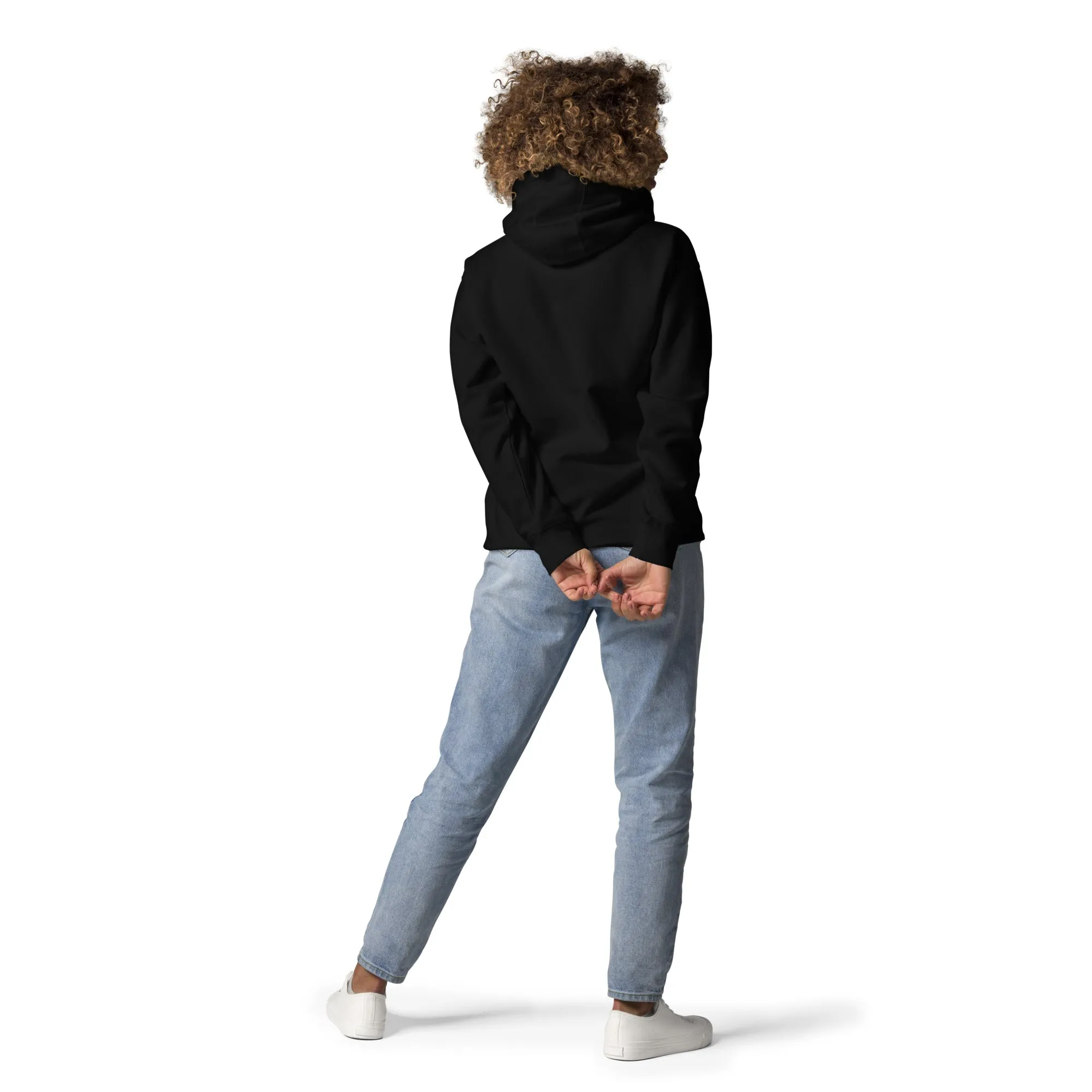 Mushroom And Wolf Skull, Unisex Hoodie