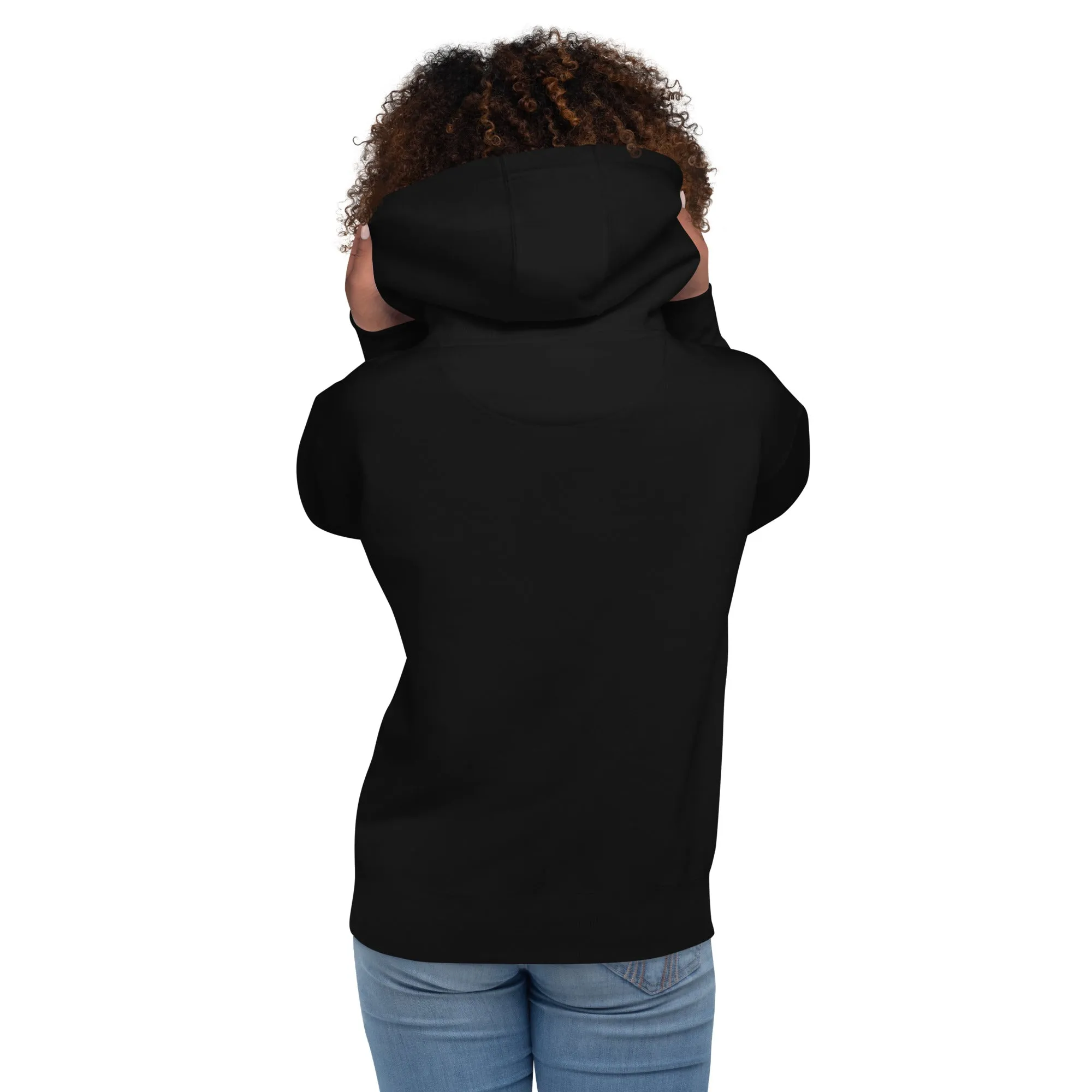 Mushroom And Wolf Skull, Unisex Hoodie
