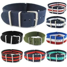 Nato Nylon Watch Straps Compatible with the Hugo Boss 22mm Range