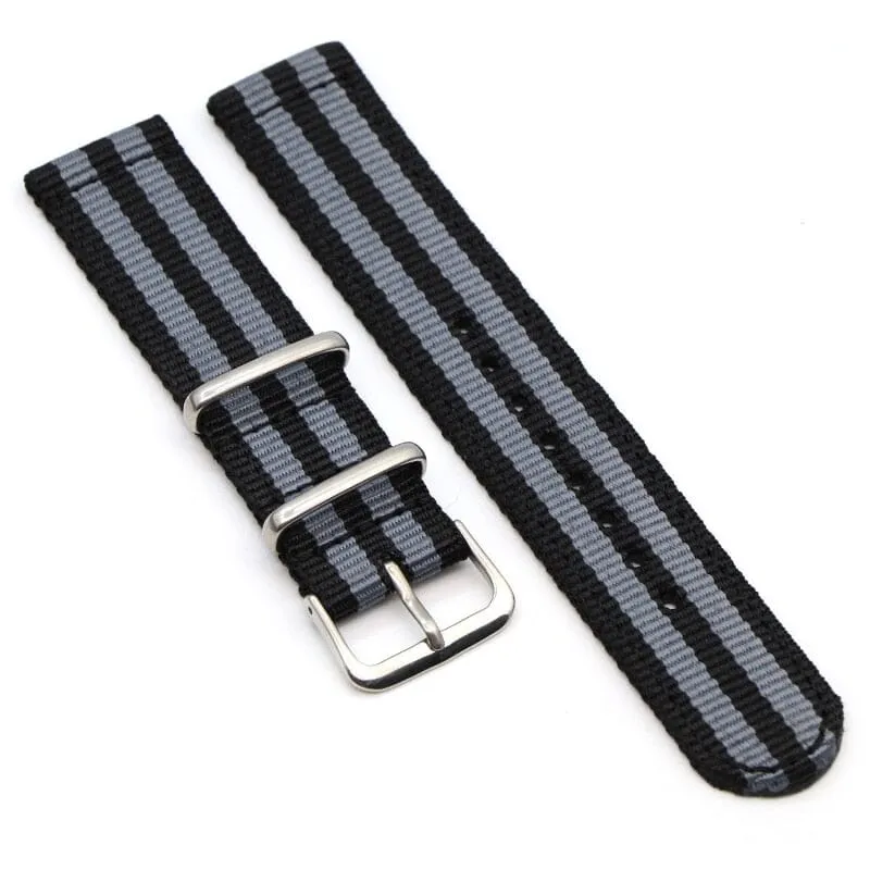 Nato Nylon Watch Straps Compatible with the Hugo Boss 22mm Range
