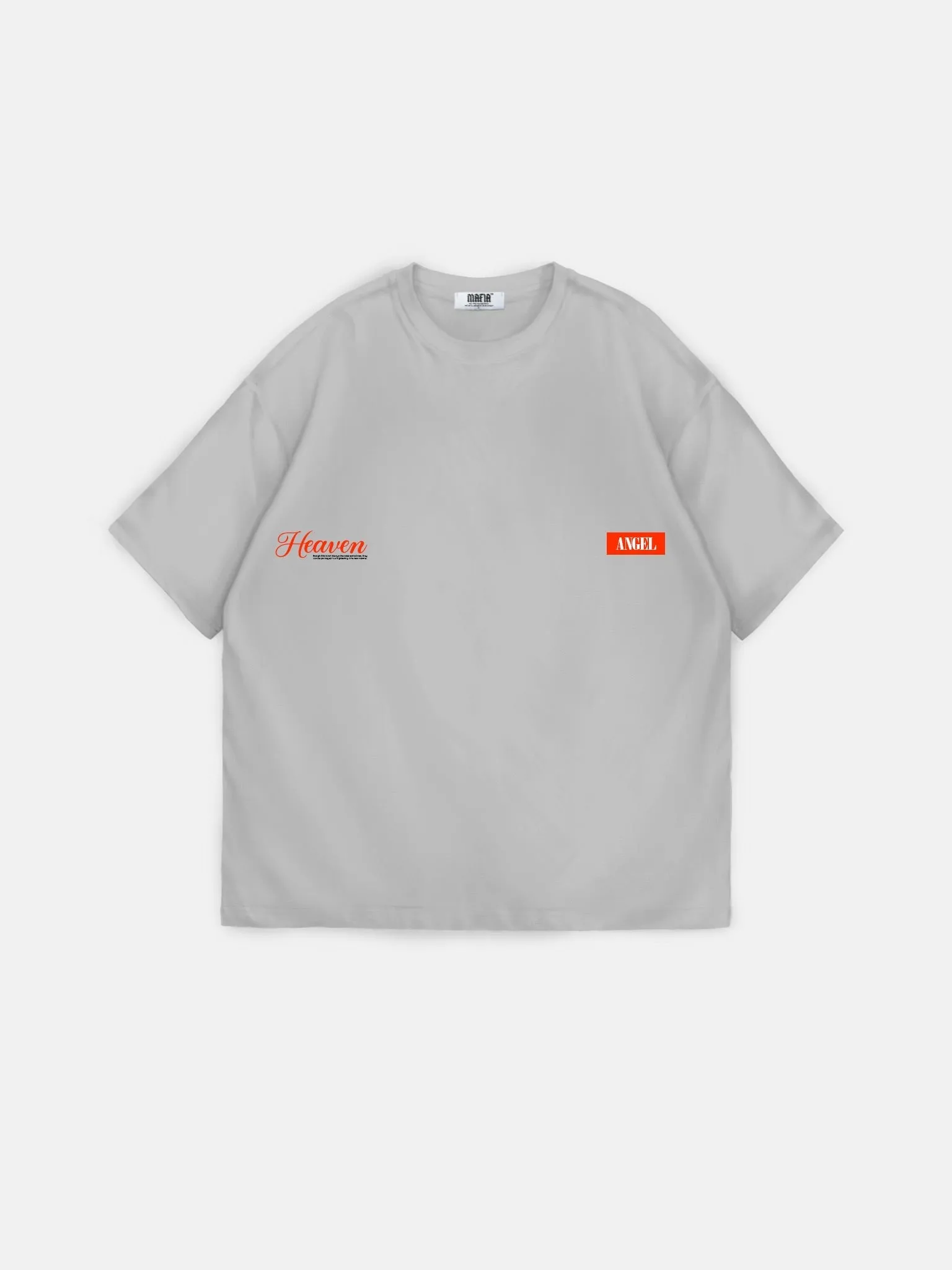 Oversize Heaven T-shirt - Grey