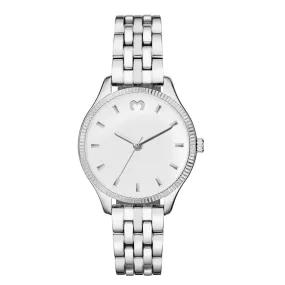 "Cavalier" Watch ~ SilverWhite