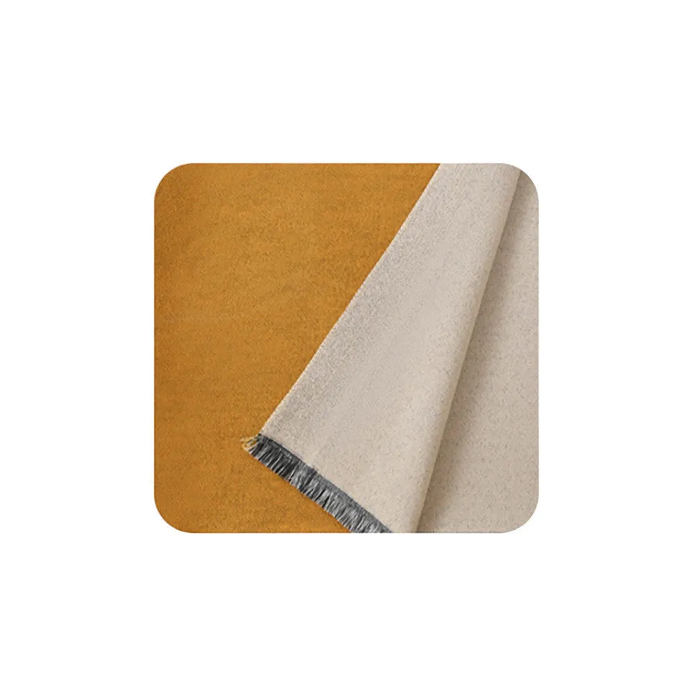 Reversible Frayed Oblong Scarf