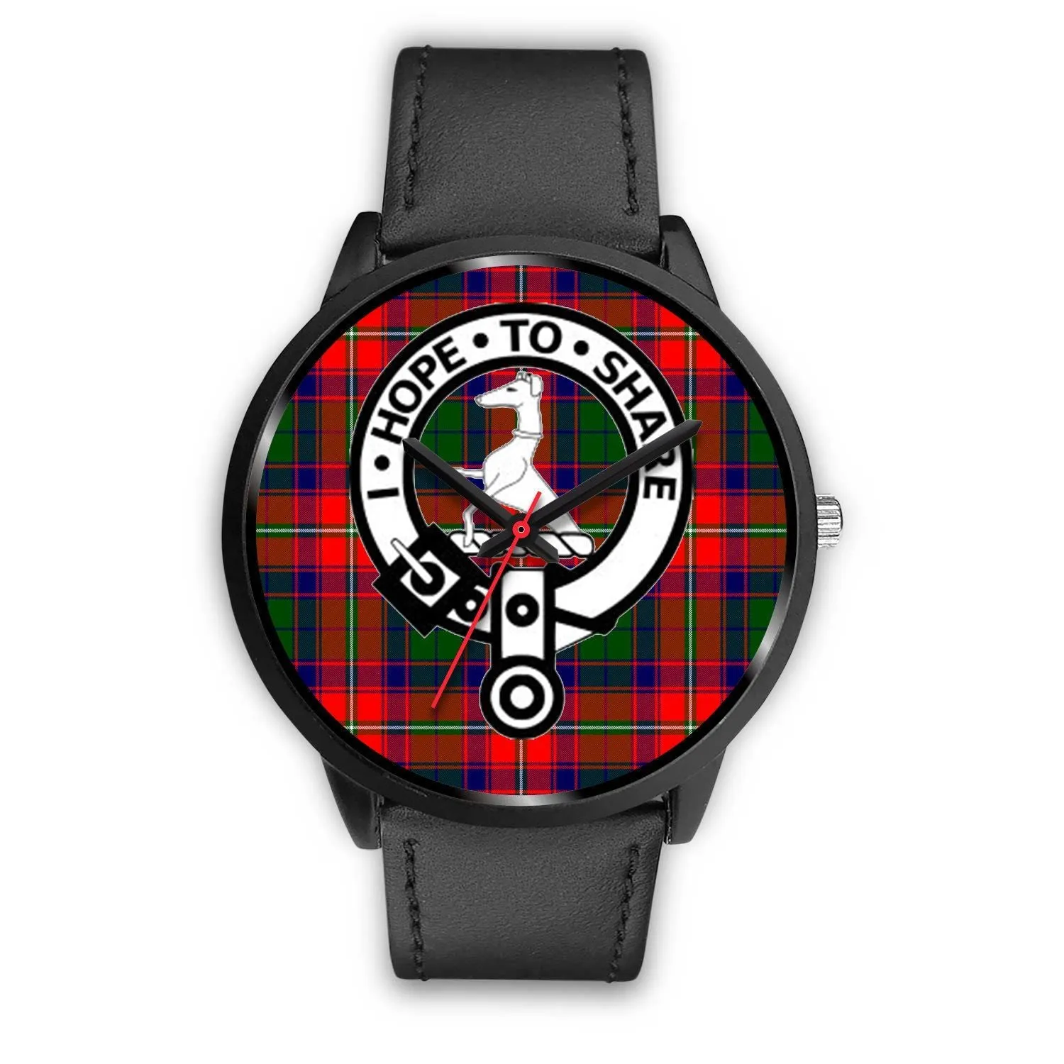 Roxburgh District Clan Badge Tartan Black Watch