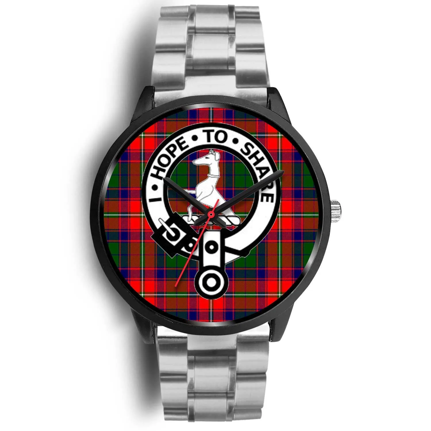 Roxburgh District Clan Badge Tartan Black Watch