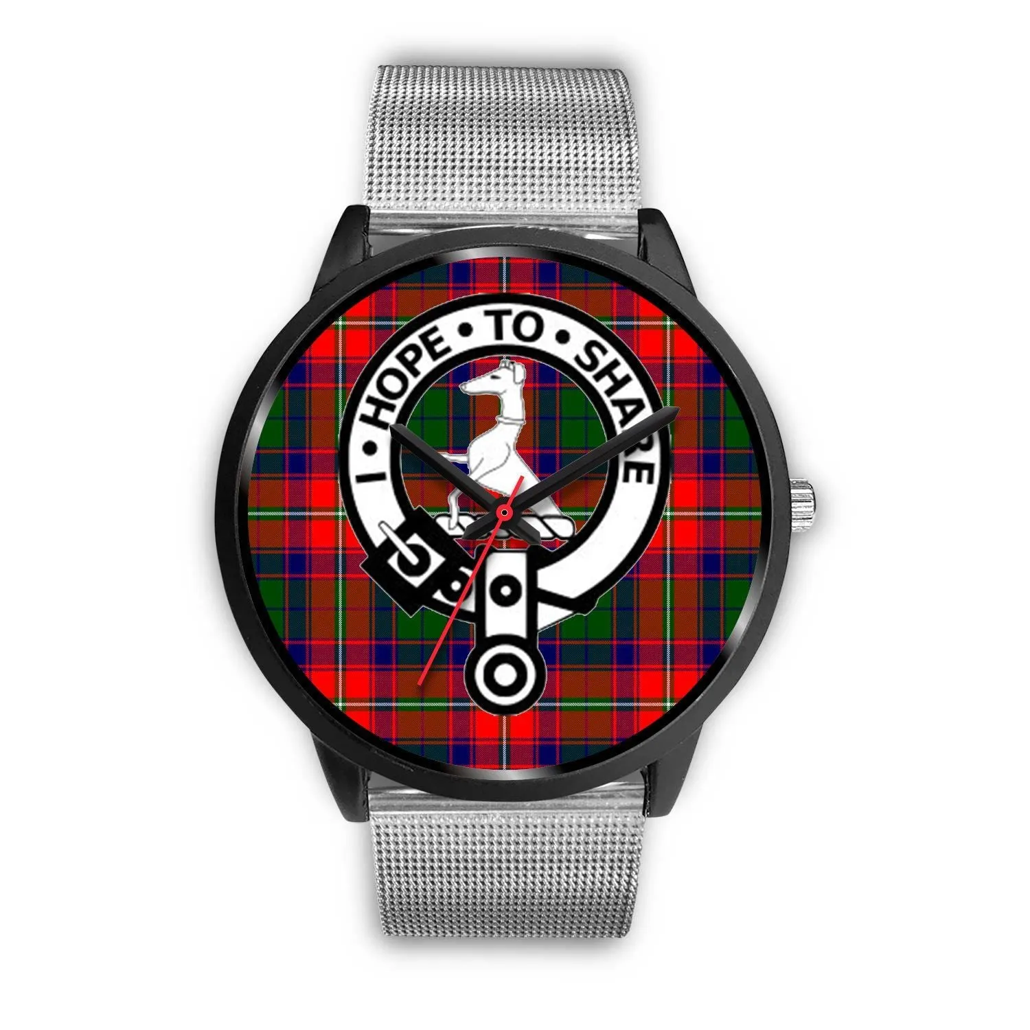 Roxburgh District Clan Badge Tartan Black Watch