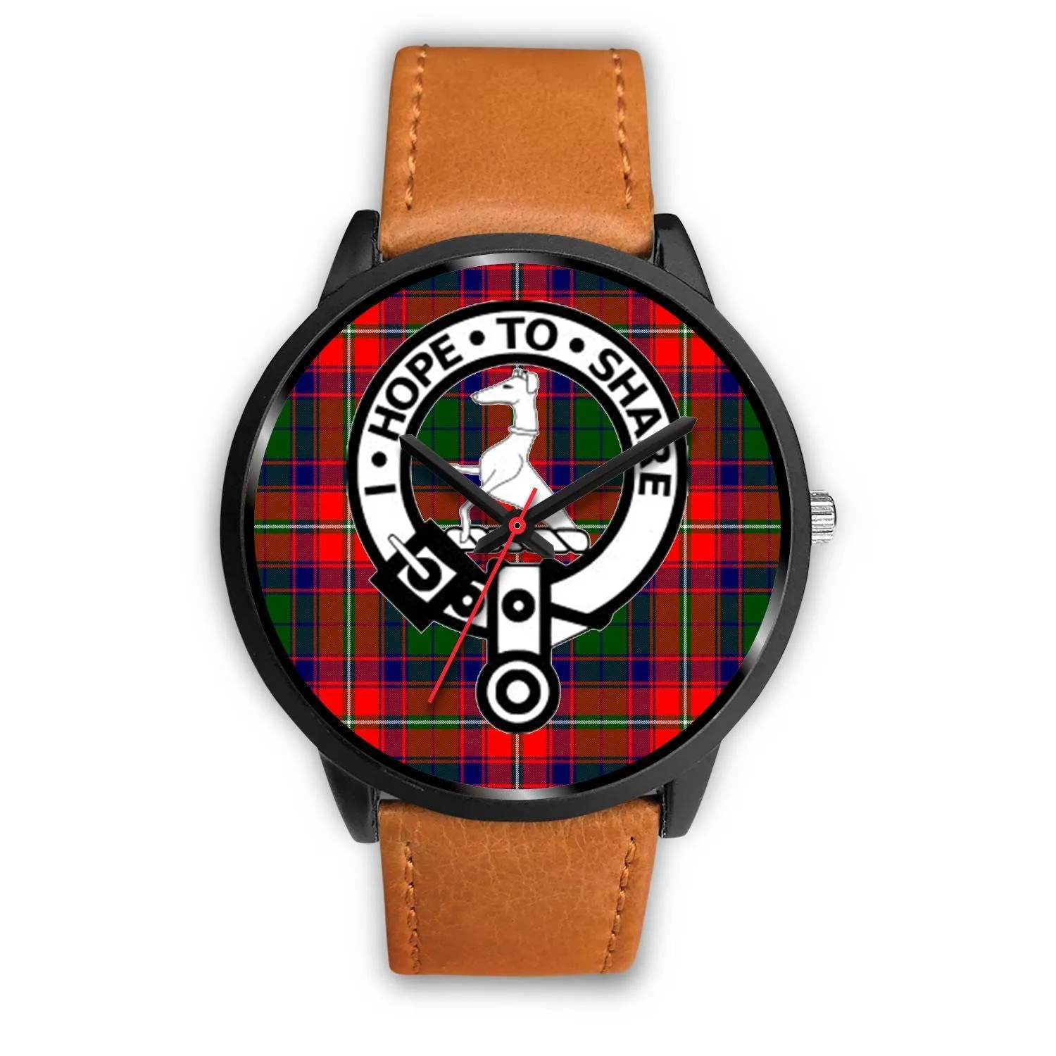 Roxburgh District Clan Badge Tartan Black Watch