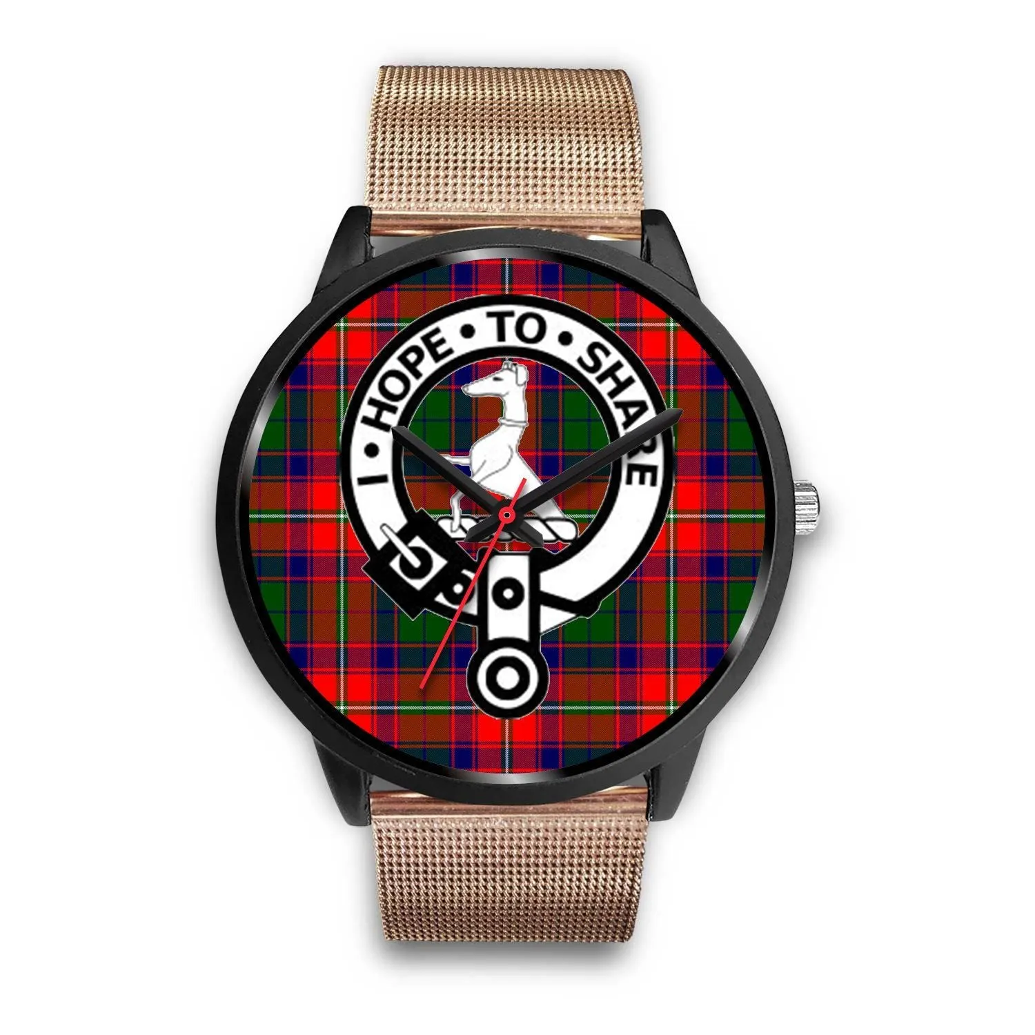 Roxburgh District Clan Badge Tartan Black Watch