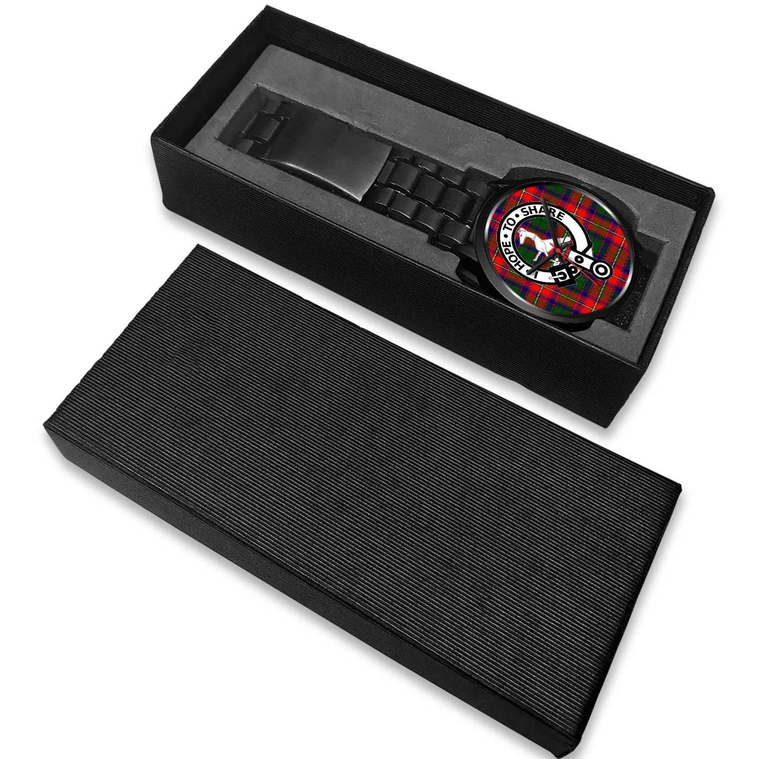 Roxburgh District Clan Badge Tartan Black Watch