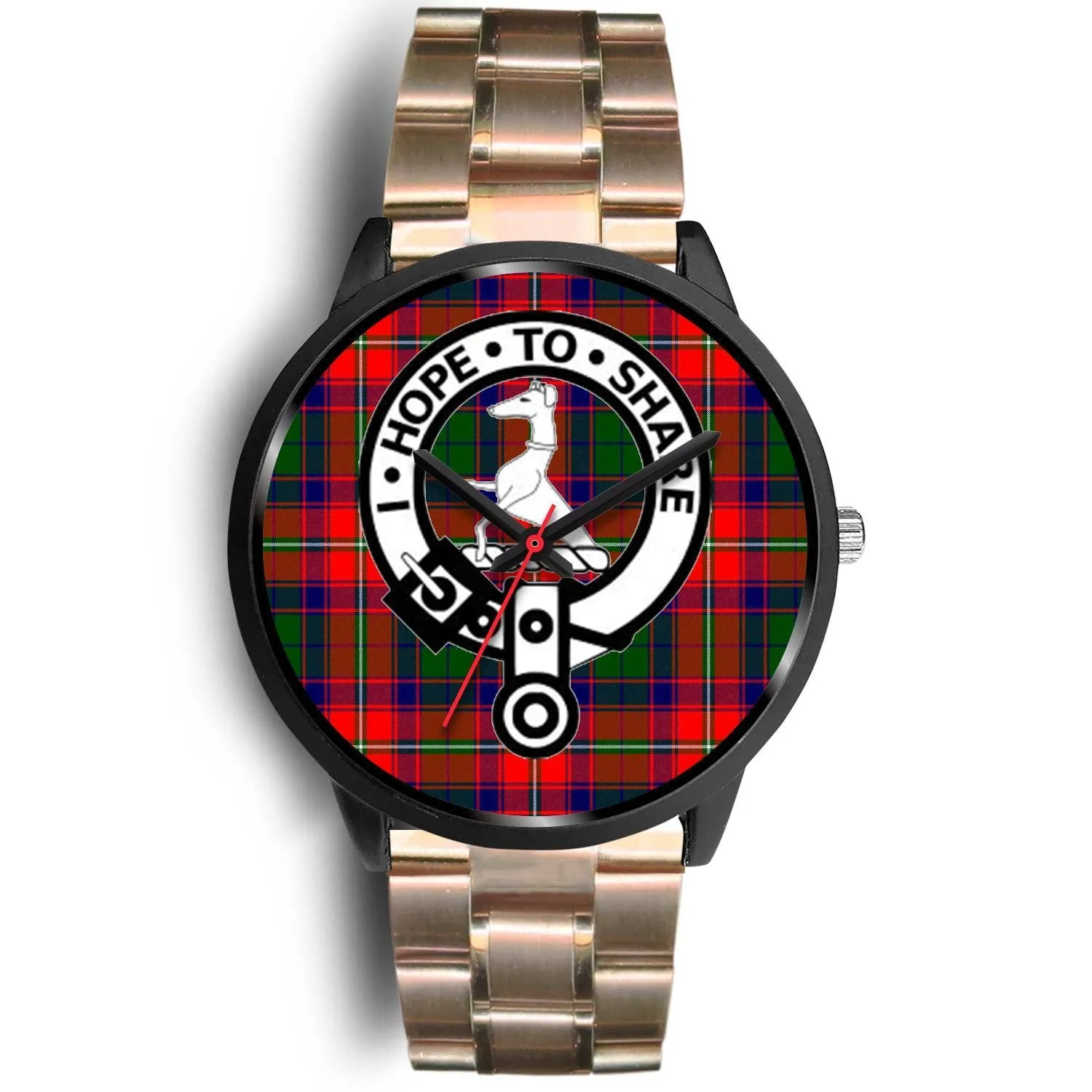 Roxburgh District Clan Badge Tartan Black Watch