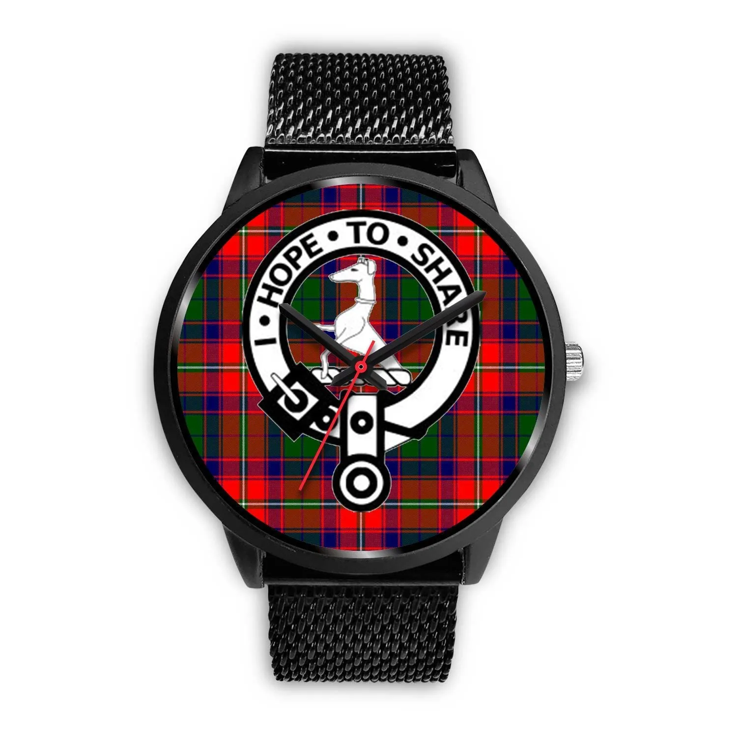 Roxburgh District Clan Badge Tartan Black Watch