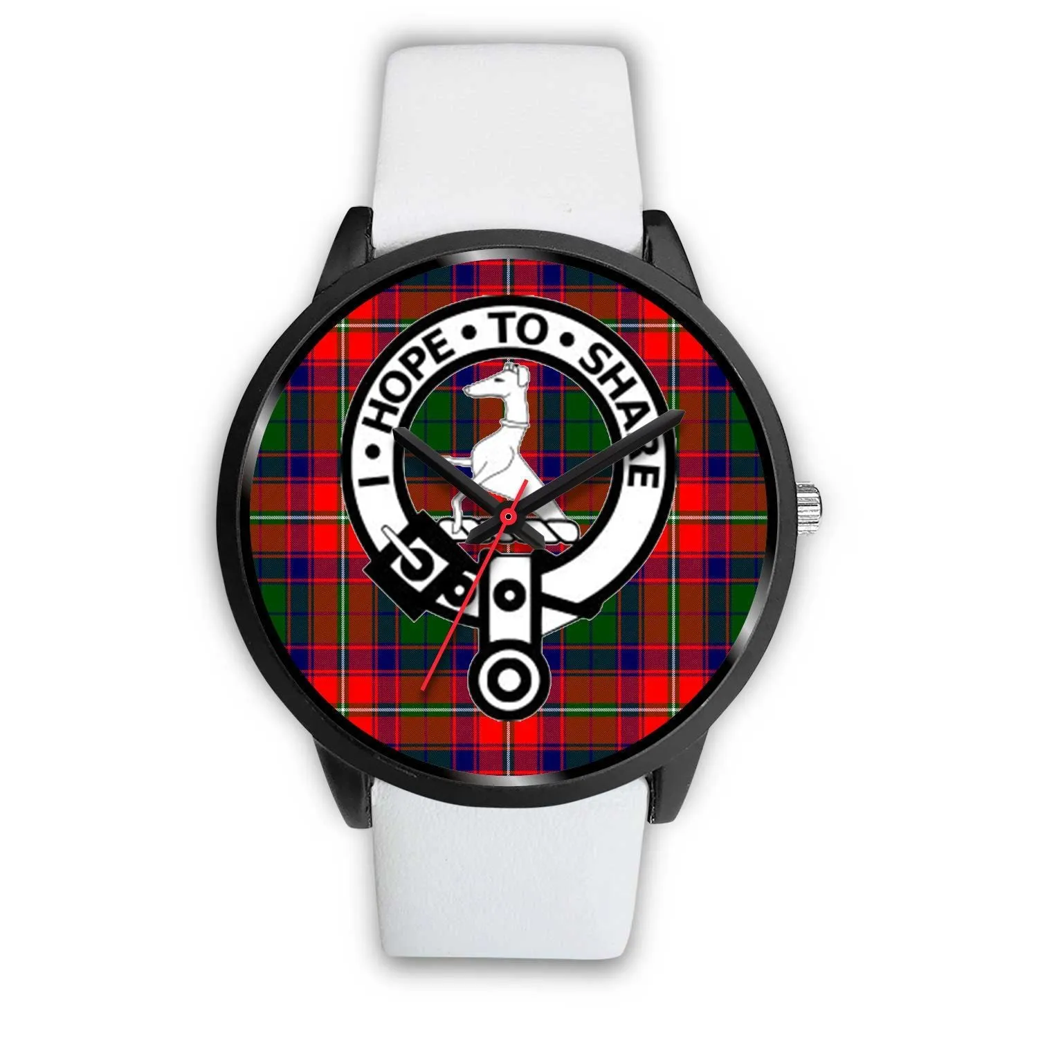 Roxburgh District Clan Badge Tartan Black Watch