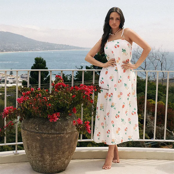 Santorini Maxi Dress - Print
