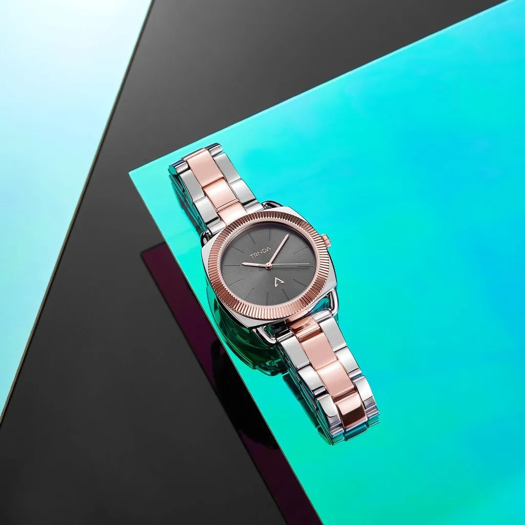 Trnda Stainless Steel Analog Women's Watch TR004L31C3-D8S7
