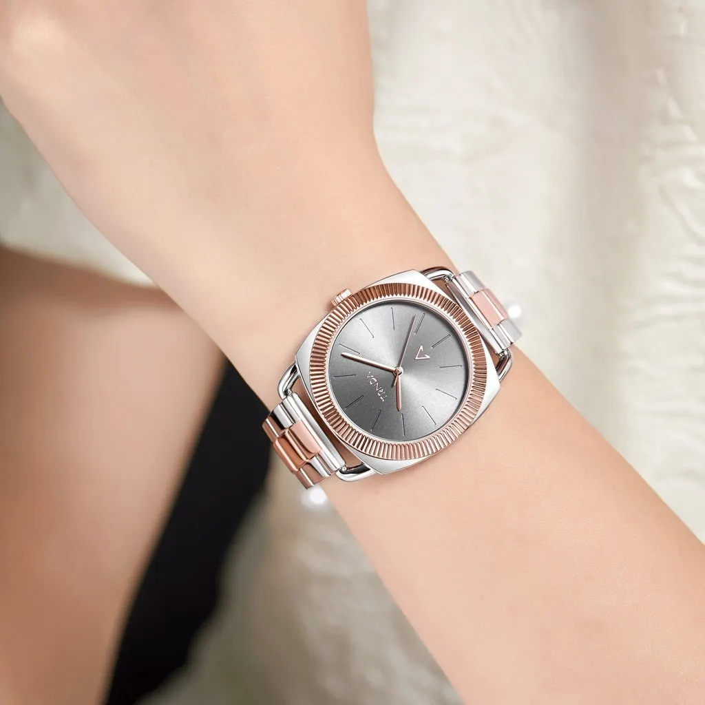 Trnda Stainless Steel Analog Women's Watch TR004L31C3-D8S7