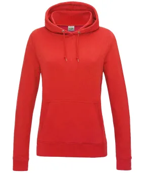 Womens College Hoodie | Fire Red